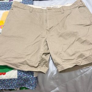 American Eagle Outfitters Men's Khaki Shorts size 38 lime new